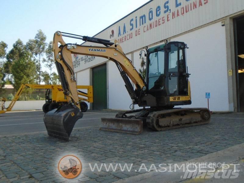 Yanmar Vio 50 U Mini ekskavatörler, 7 tona dek