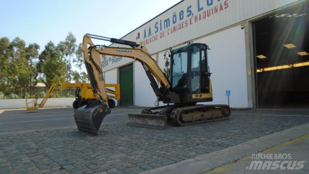 Yanmar Vio 50 U Mini ekskavatörler, 7 tona dek