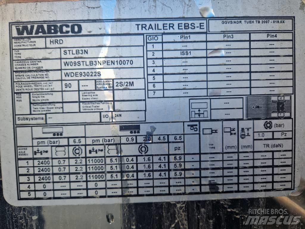 HRD Semitrailer Diger yari çekiciler