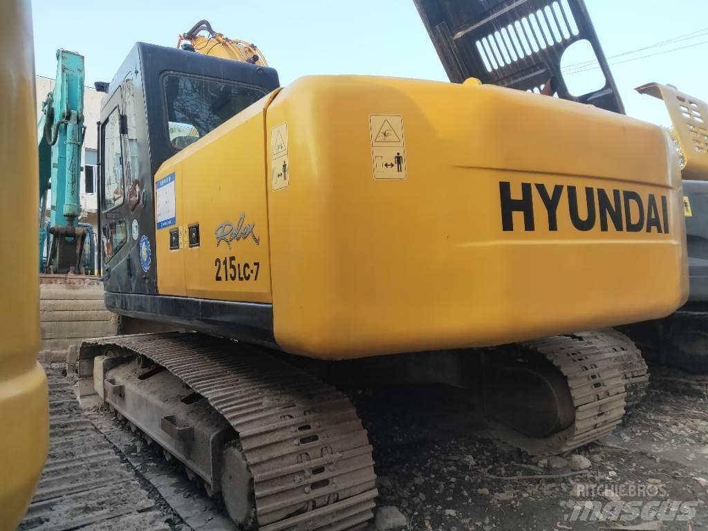 Hyundai R215-7 Paletli ekskavatörler