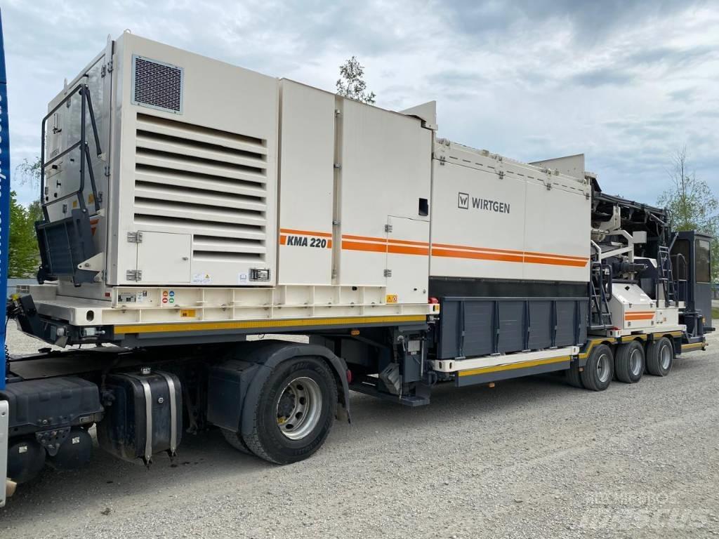 Wirtgen KMA220 Asfalt üretim tesisleri