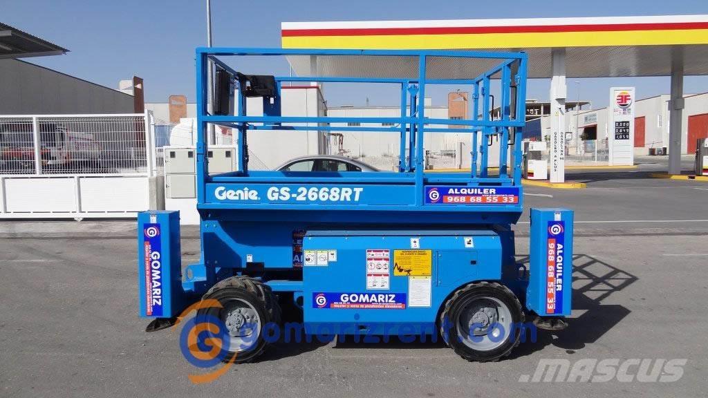 Genie GS 2668 RT Makasli platformlar