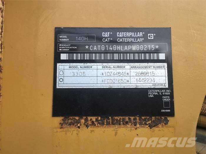CAT 140 H Greyderler