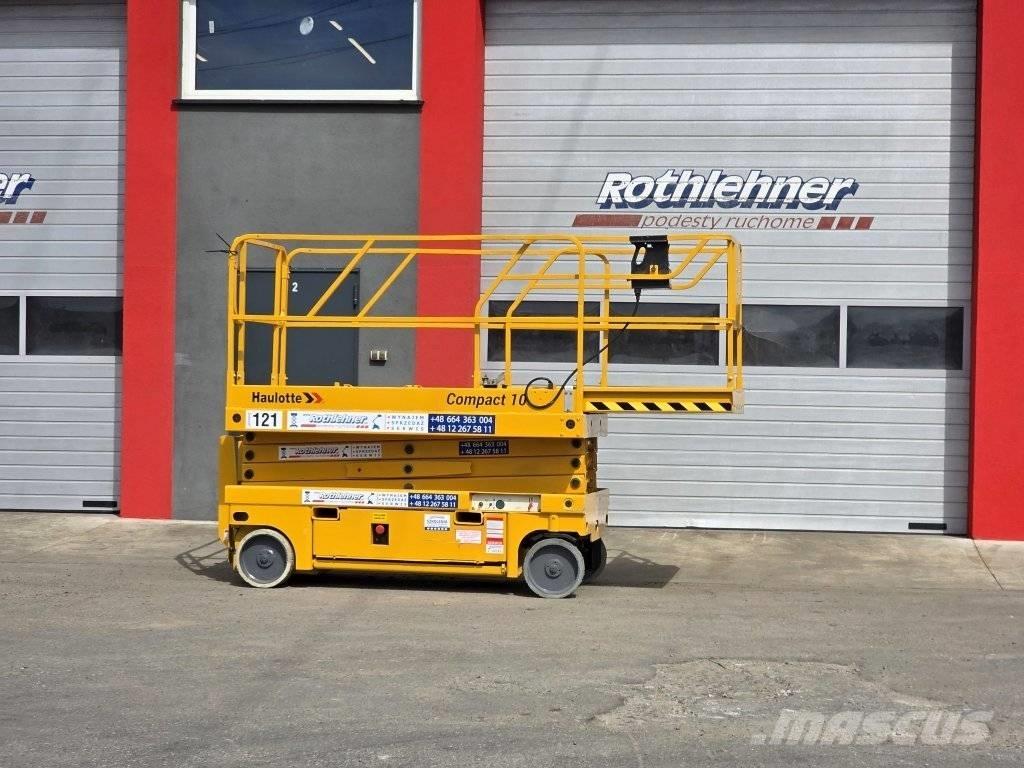 Haulotte Compact 10 Makasli platformlar