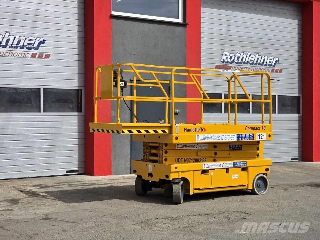 Haulotte Compact 10 Makasli platformlar