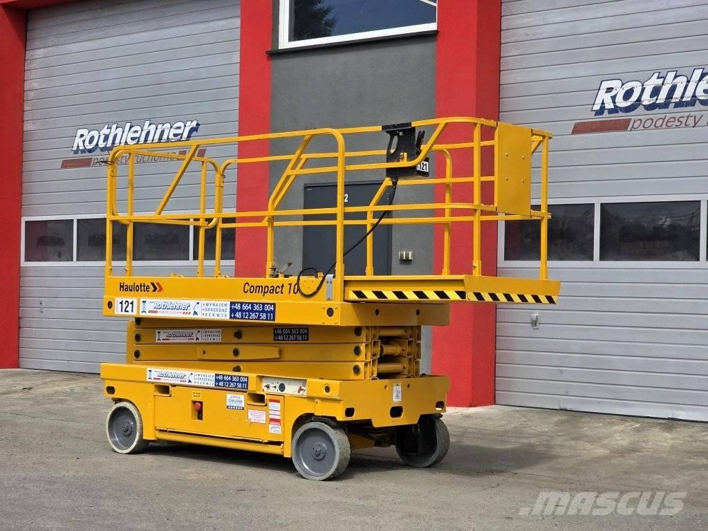 Haulotte Compact 10 Makasli platformlar