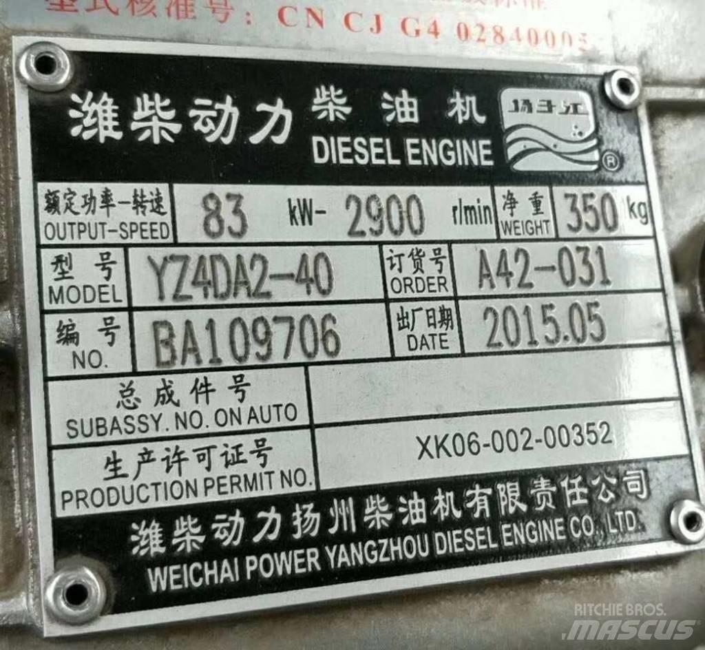 Weichai YZ4DA2-40 Motorlar