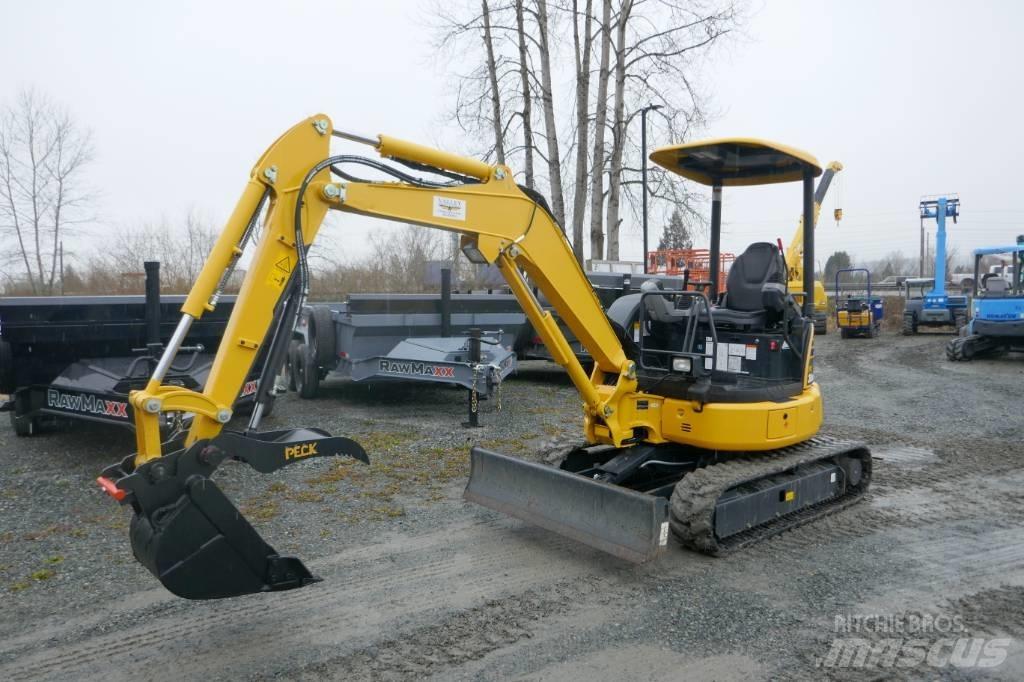 Komatsu PC30MR-5 Mini ekskavatörler, 7 tona dek