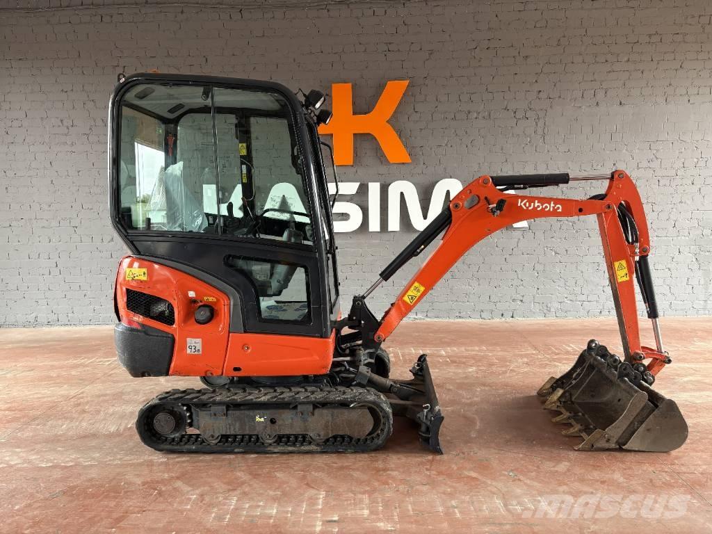 Kubota KX 018-4 Mini ekskavatörler, 7 tona dek