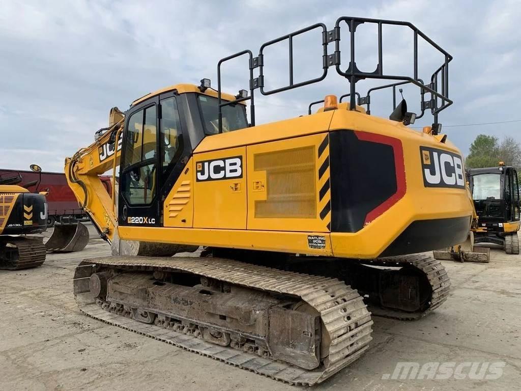 JCB JS220X Paletli ekskavatörler