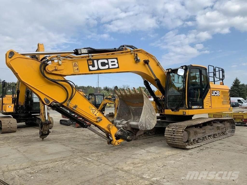 JCB JS220X Paletli ekskavatörler
