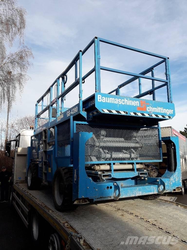 Genie GS 4390 RT Makasli platformlar