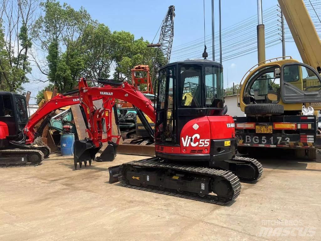 Yanmar Vio 55 Mini ekskavatörler, 7 tona dek