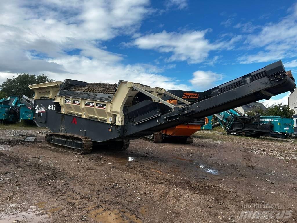Terex MDS 412 Döner elekler