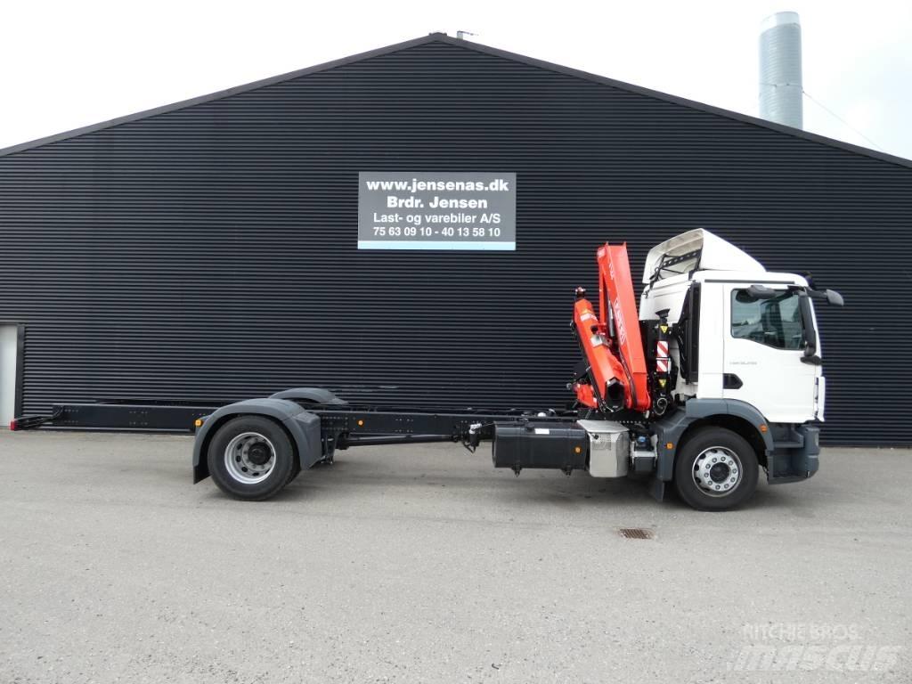 MAN TGM 18.290 Araç üzeri vinçler