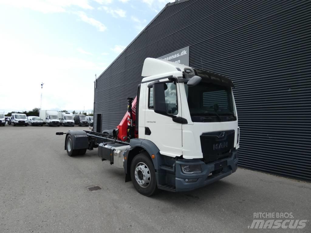 MAN TGM 18.290 Araç üzeri vinçler