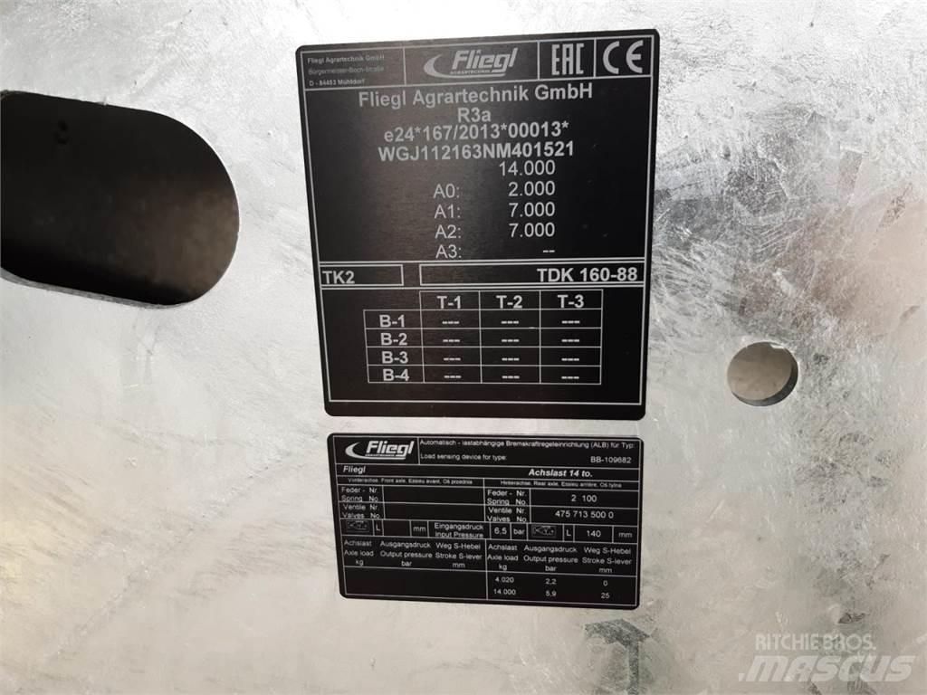 Fliegl TDK 160-88 Damperli römorklari