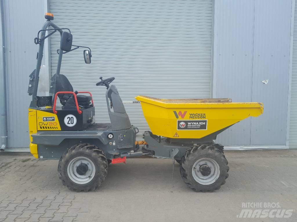 Wacker Neuson DW 20 Belden kirma kamyonlar