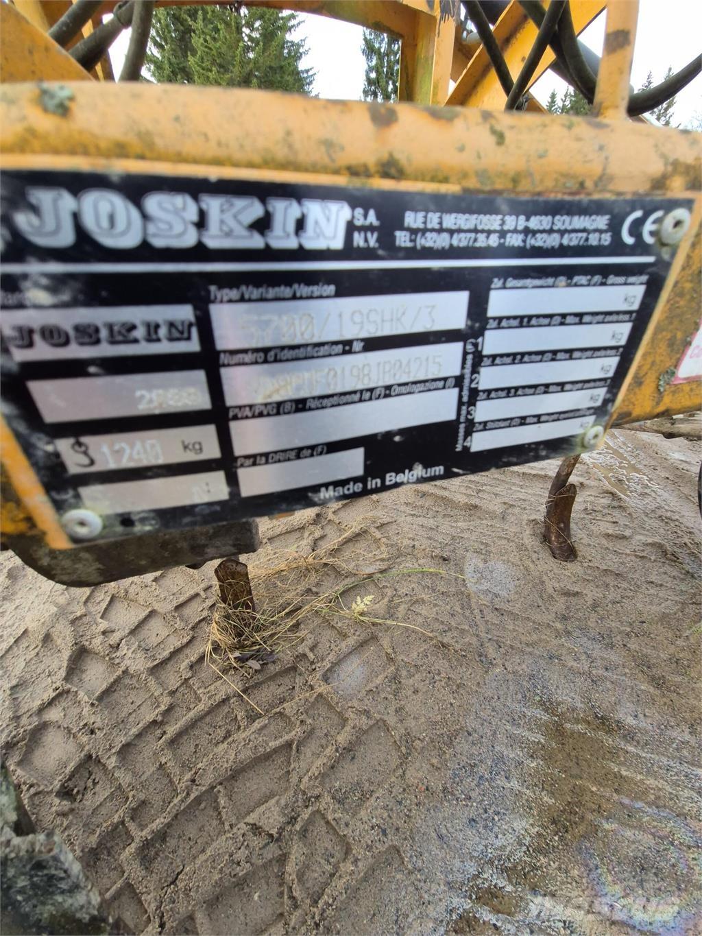 Joskin 5700 Kültivatörler