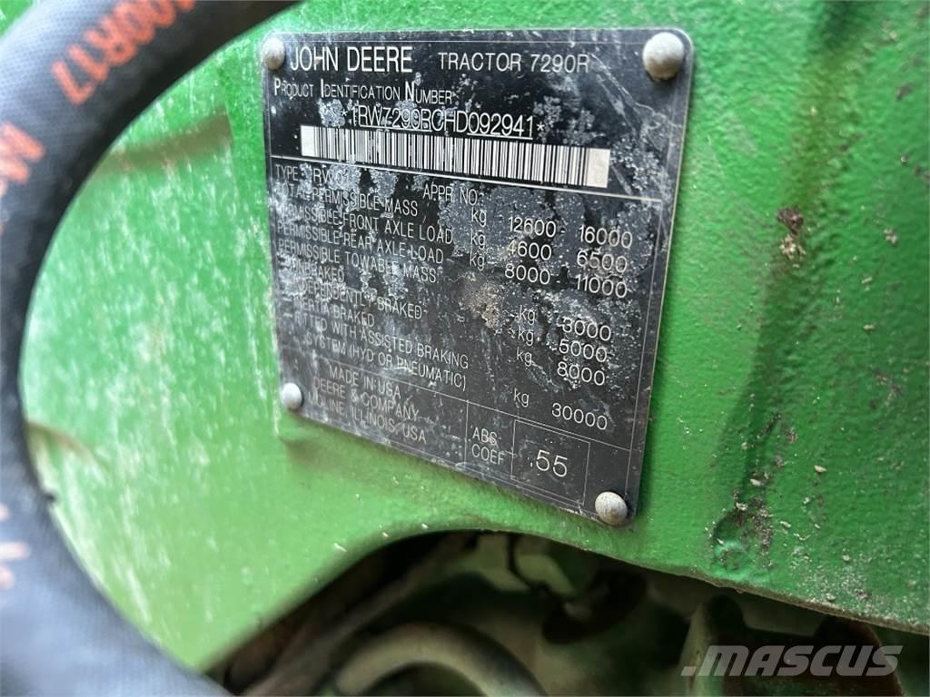 John Deere 7290R Traktörler