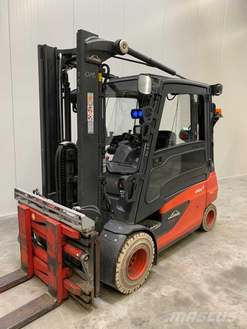 Linde E35L Elektrikli forkliftler