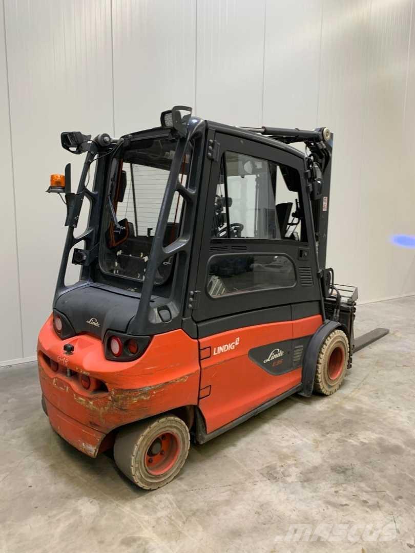 Linde E35L Elektrikli forkliftler