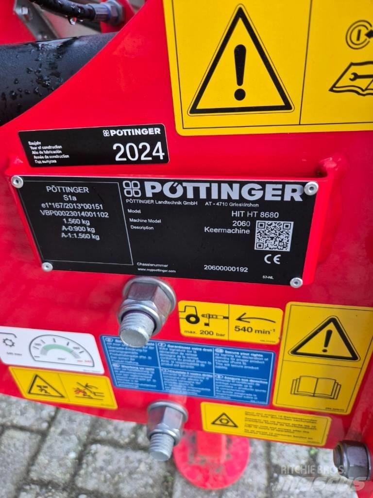 Pöttinger HIT 8680 Kombine tirmiklar