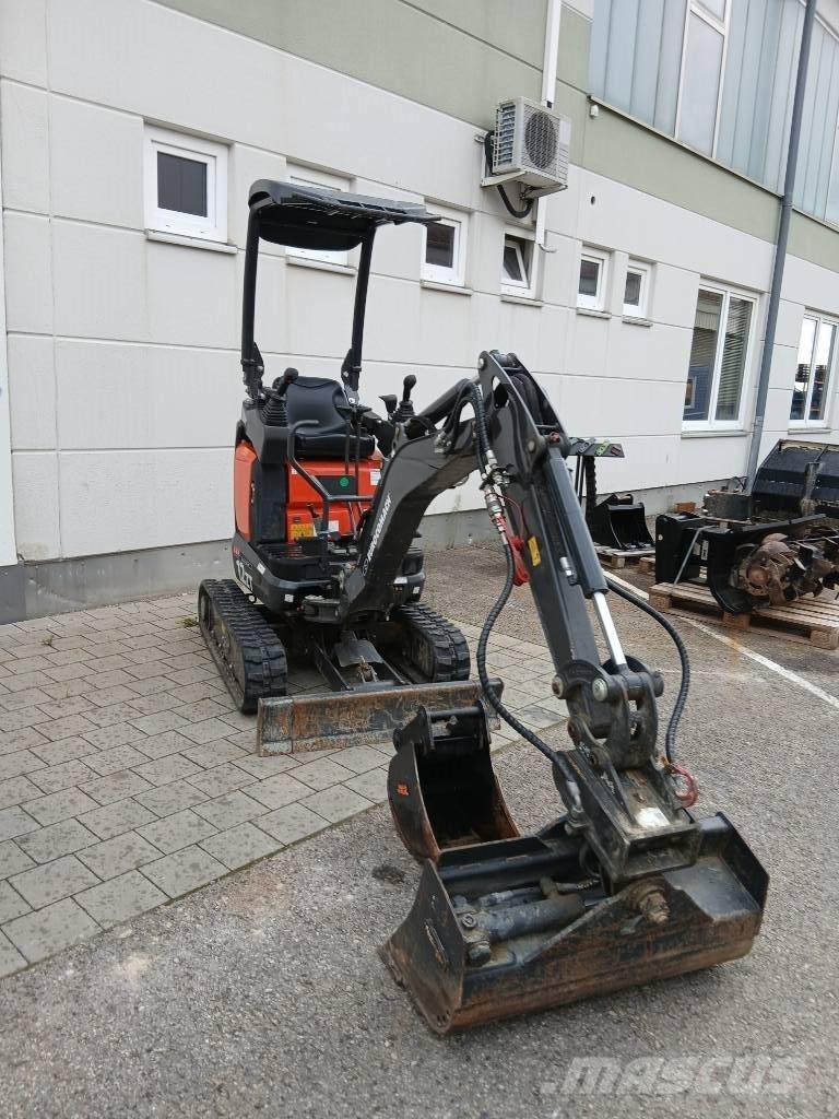 Eurocomach 12 ZT Mini ekskavatörler, 7 tona dek