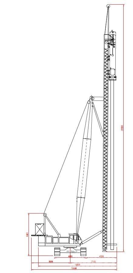 Hitachi KH300-3 PD Paletli vinçler
