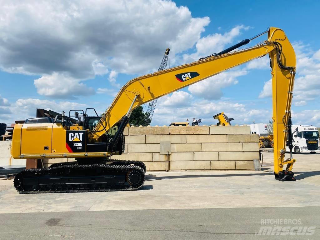 CAT 329e lre Uzun bomlu ekskavatörler