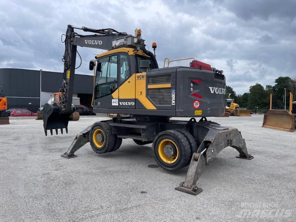 Volvo EW 160 E Lastik tekerli ekskavatörler