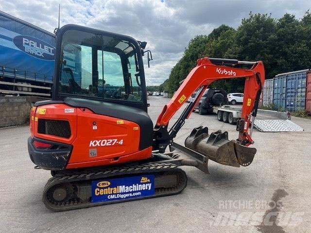 Kubota KX 027 Mini ekskavatörler, 7 tona dek