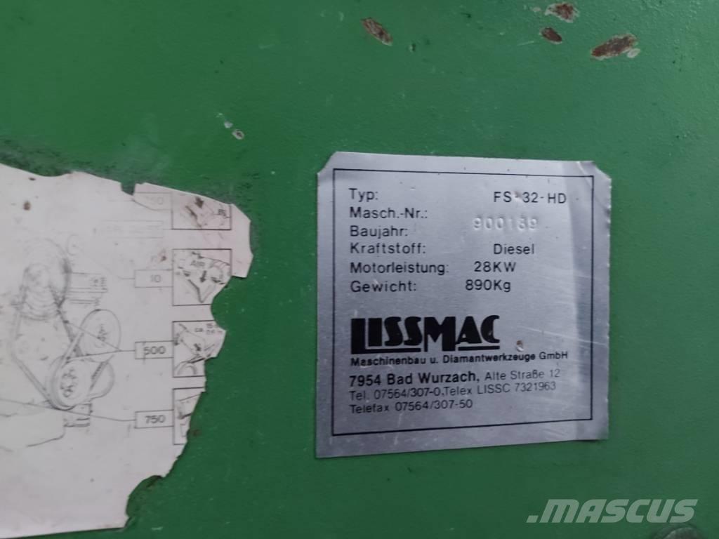 Lissmac FS 32 HD Kaya ve Beton Testereleri