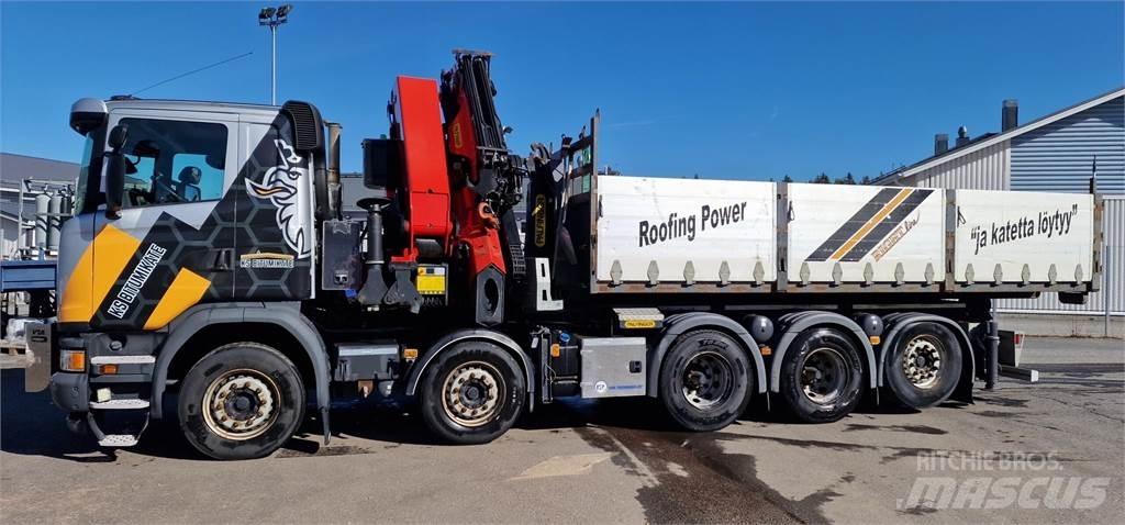 Scania G410 Araç üzeri vinçler