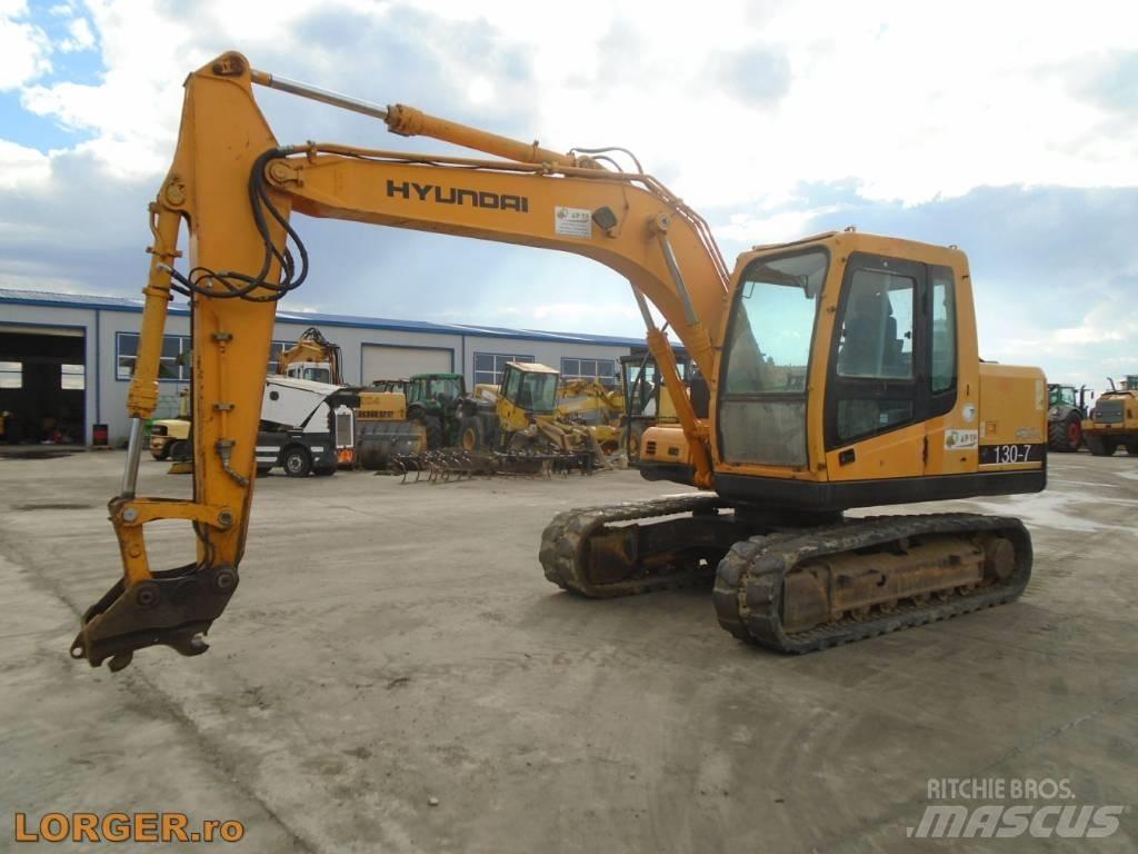 Hyundai Robex 110-7 Paletli ekskavatörler