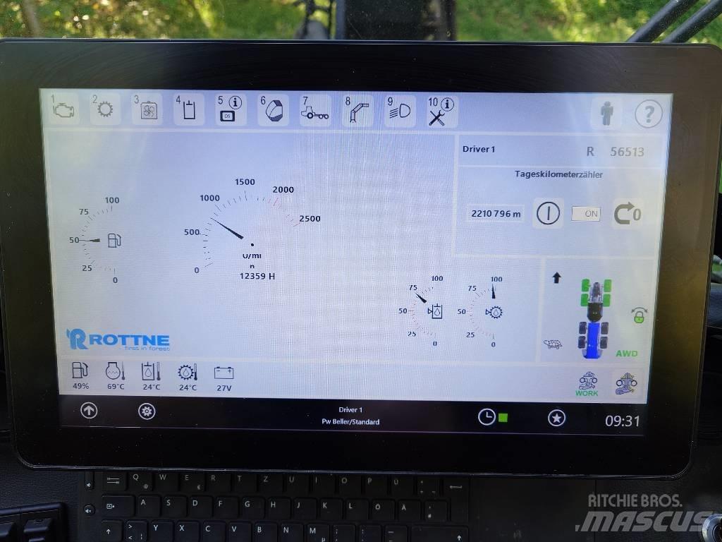 Rottne H11C Biçerdöverler