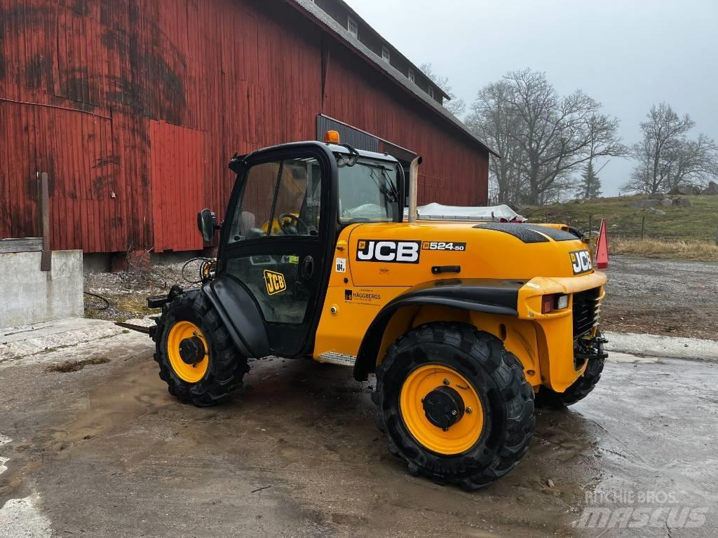 JCB 524-50 Tarimsal teleskopik yükleyiciler