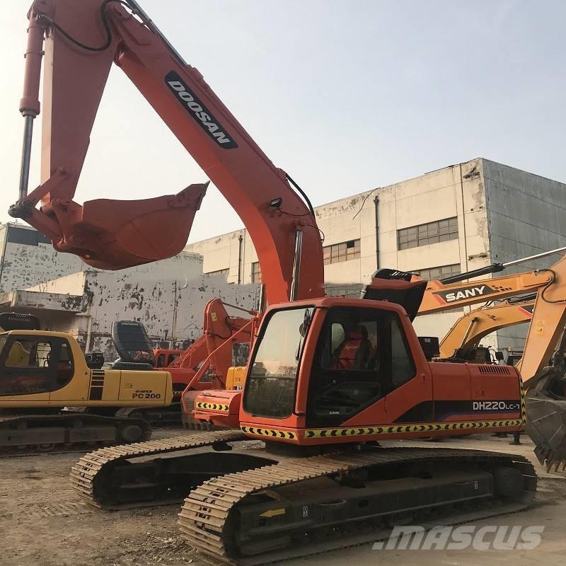 Doosan dh220lc-7 Paletli ekskavatörler