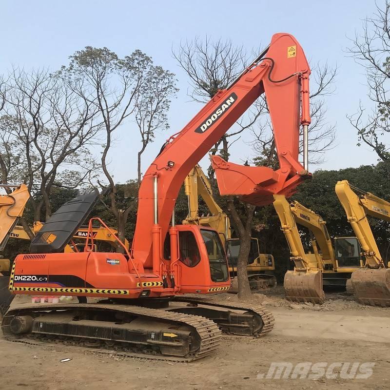 Doosan dh220lc-7 Paletli ekskavatörler