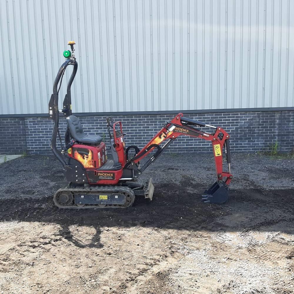 Yanmar SV 08 Mini ekskavatörler, 7 tona dek