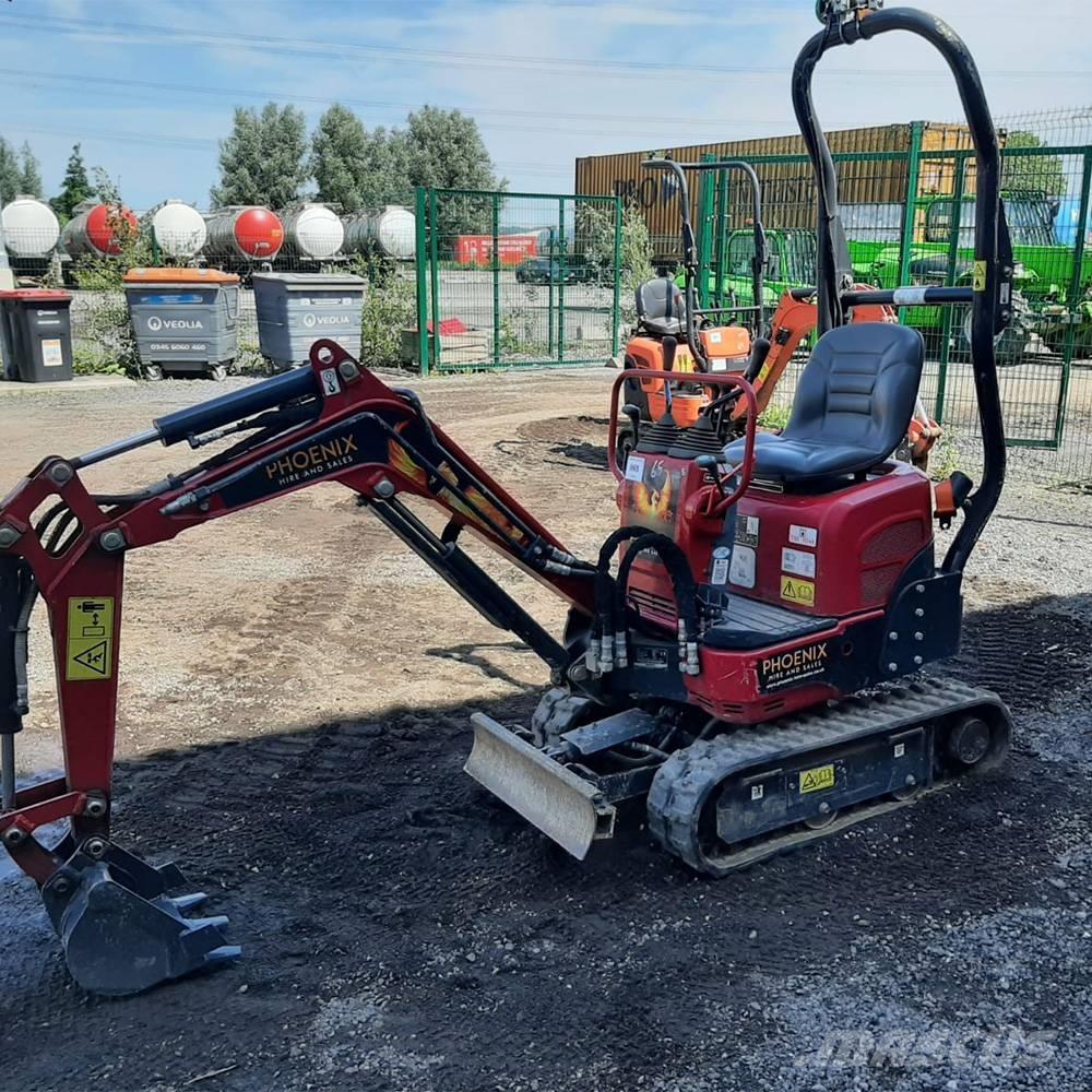 Yanmar SV 08 Mini ekskavatörler, 7 tona dek