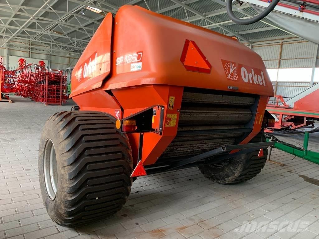 Orkel GP 1260 Rulo balya makinalari