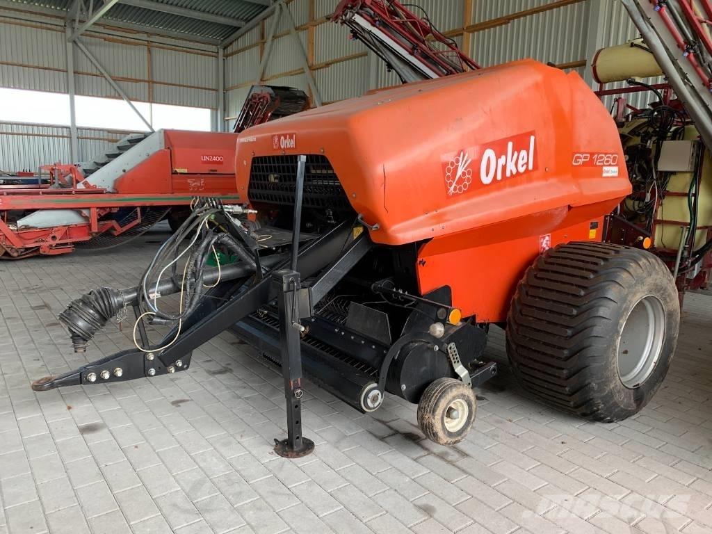 Orkel GP 1260 Rulo balya makinalari