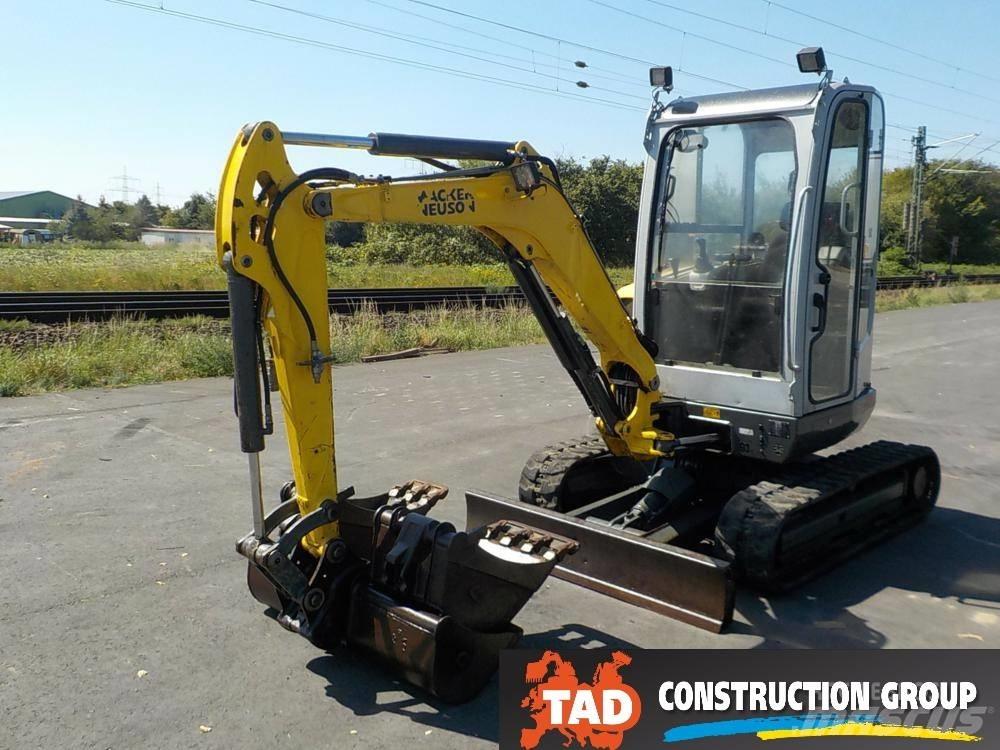 Wacker Neuson EZ28 Mini ekskavatörler, 7 tona dek