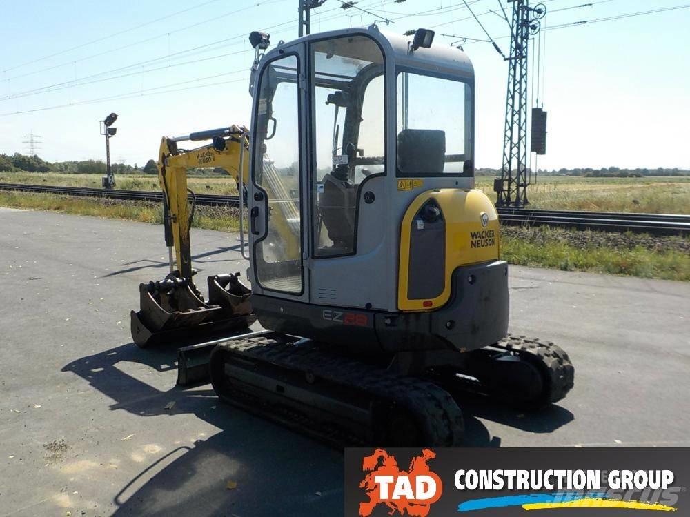 Wacker Neuson EZ28 Mini ekskavatörler, 7 tona dek