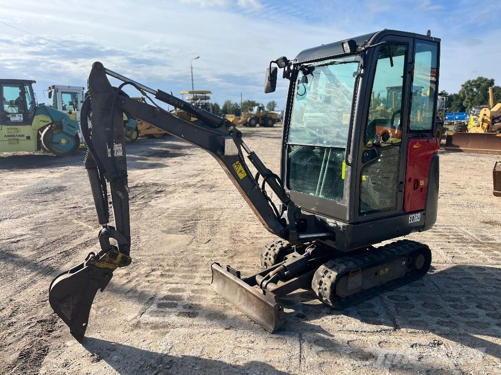 Volvo EC 18D Mini ekskavatörler, 7 tona dek