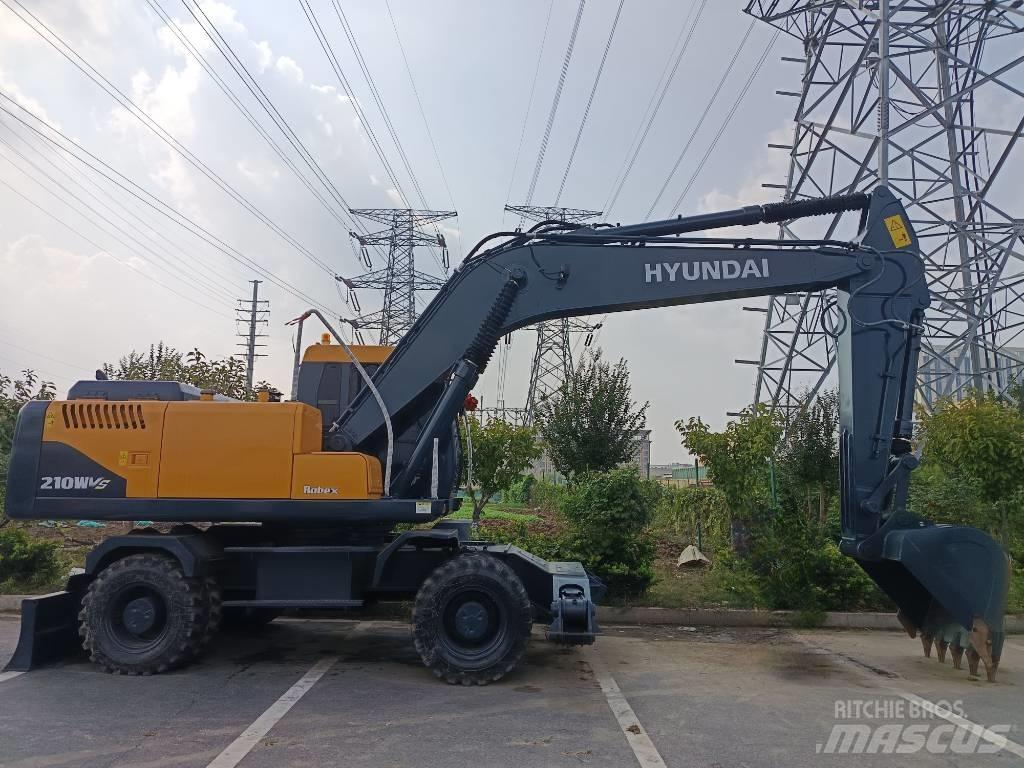 Hyundai R210W Lastik tekerli ekskavatörler
