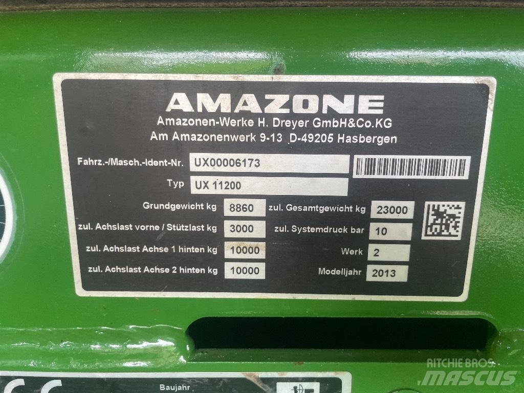 Amazone UX 11200 Çekilir pülverizatörler