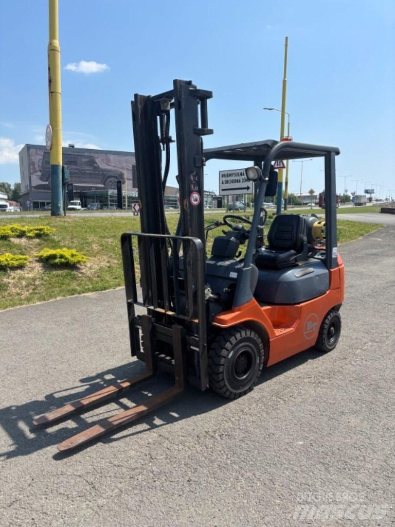 Toyota FG 15 N LPG'li forkliftler