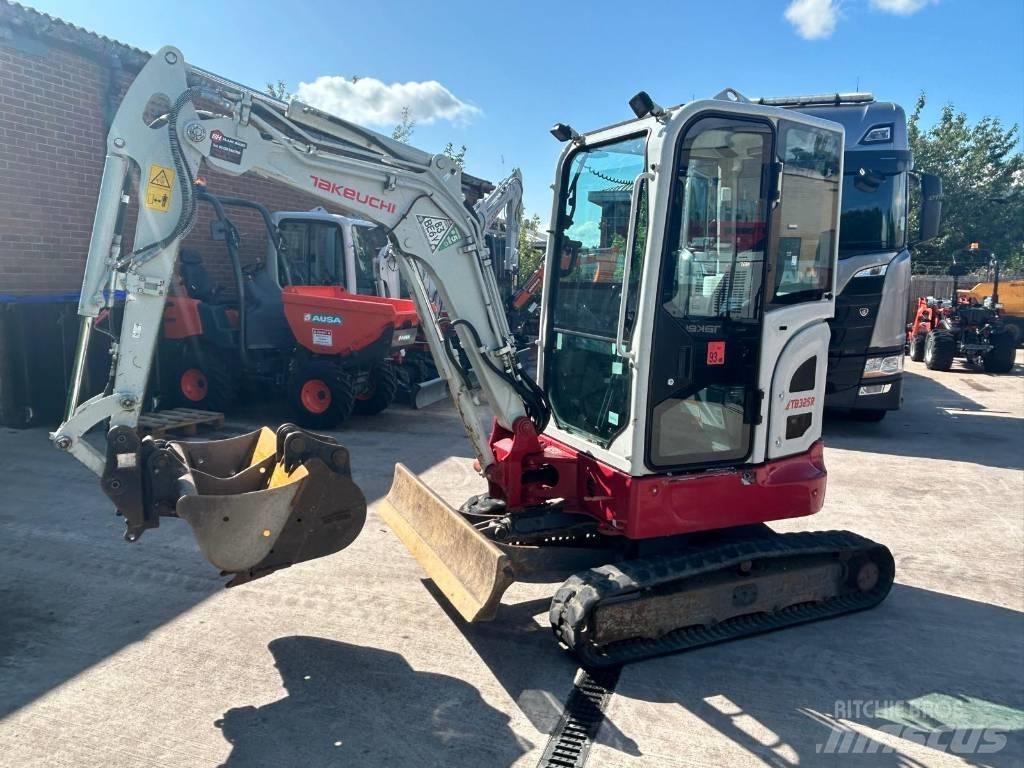 Takeuchi TB 325 R Mini ekskavatörler, 7 tona dek